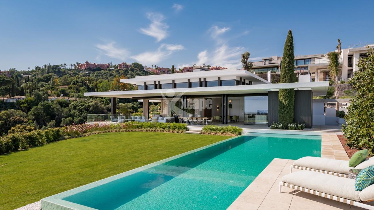 New Contemporary Villa Views Benahavis (1)