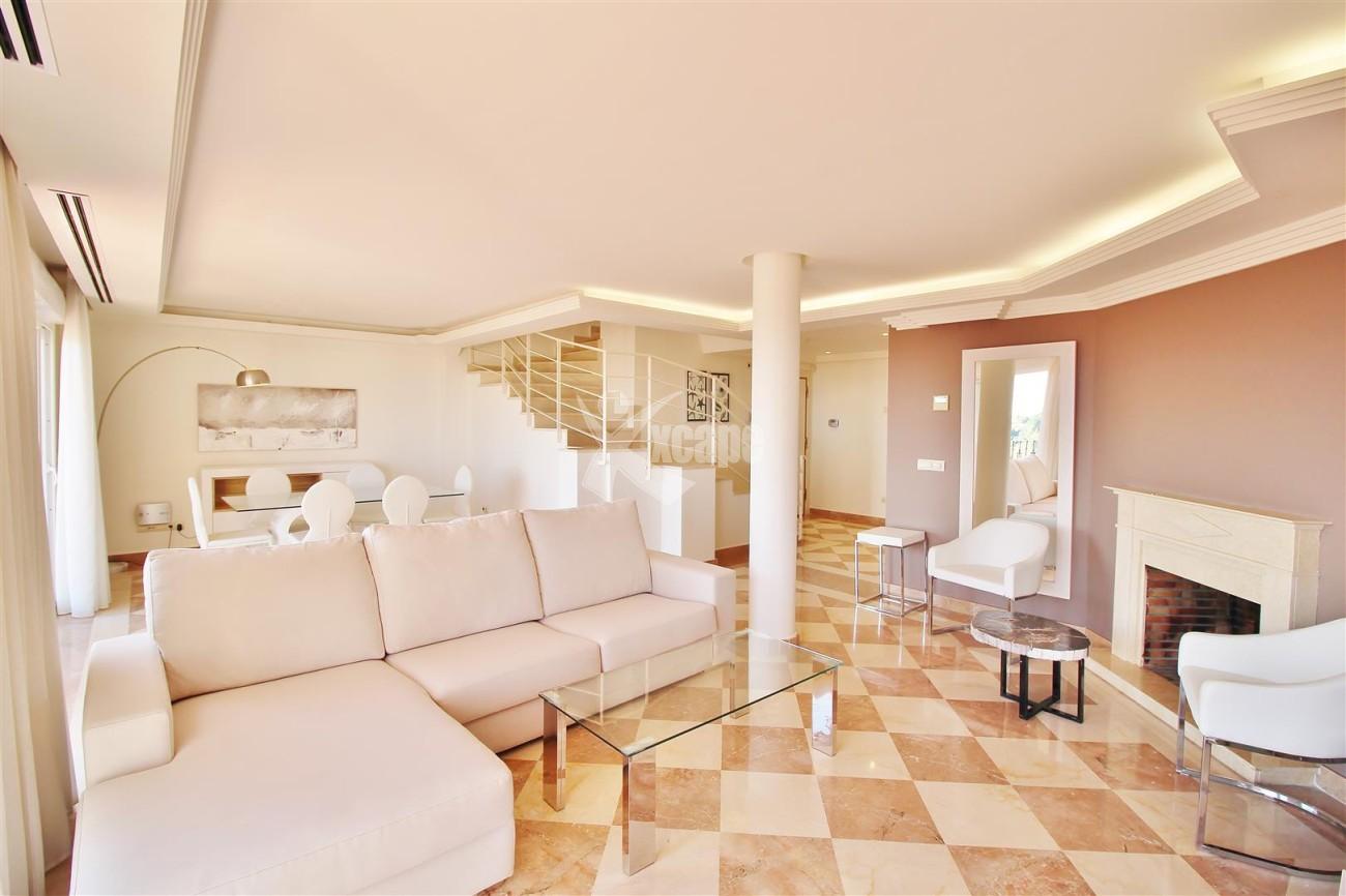 Beautiful 2 Beds Penthouse Duplex for rent Nueva Andalucia Marbella Spain (6) (Large)