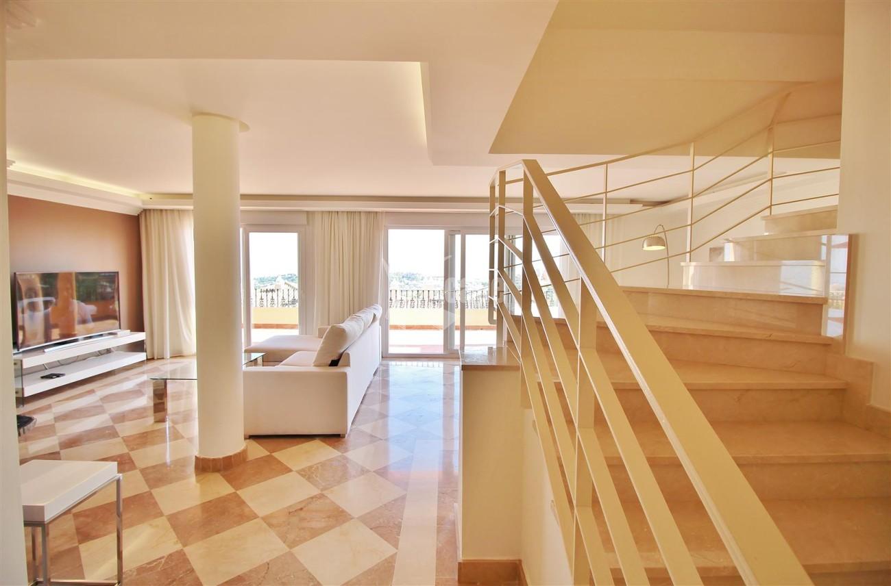Beautiful 2 Beds Penthouse Duplex for rent Nueva Andalucia Marbella Spain (18) (Large)