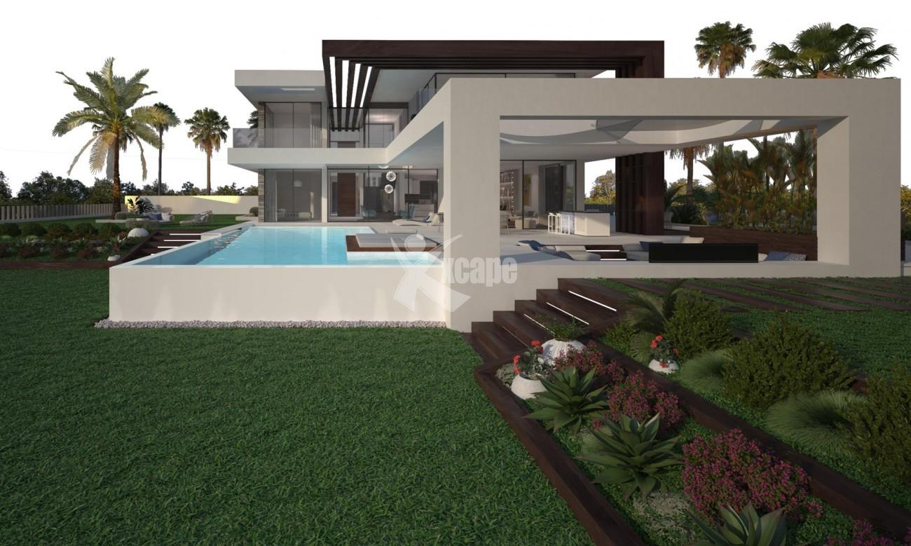 Modern Contemporary Villa development for sale Estepona Spain (6) (Large)
