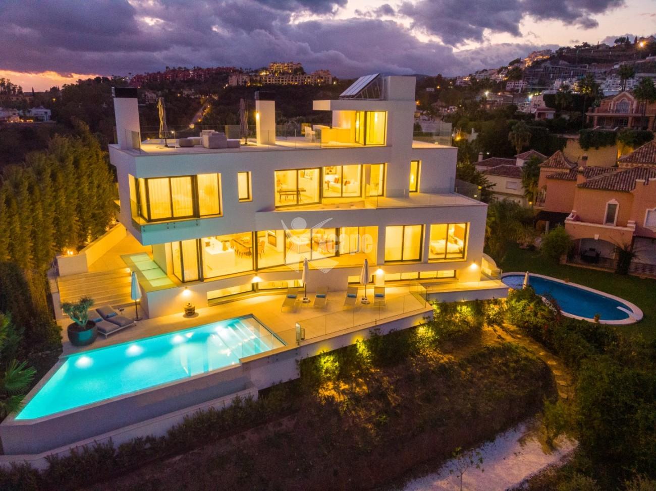 Modern Villa Panoramic VIews Benahavis (26)