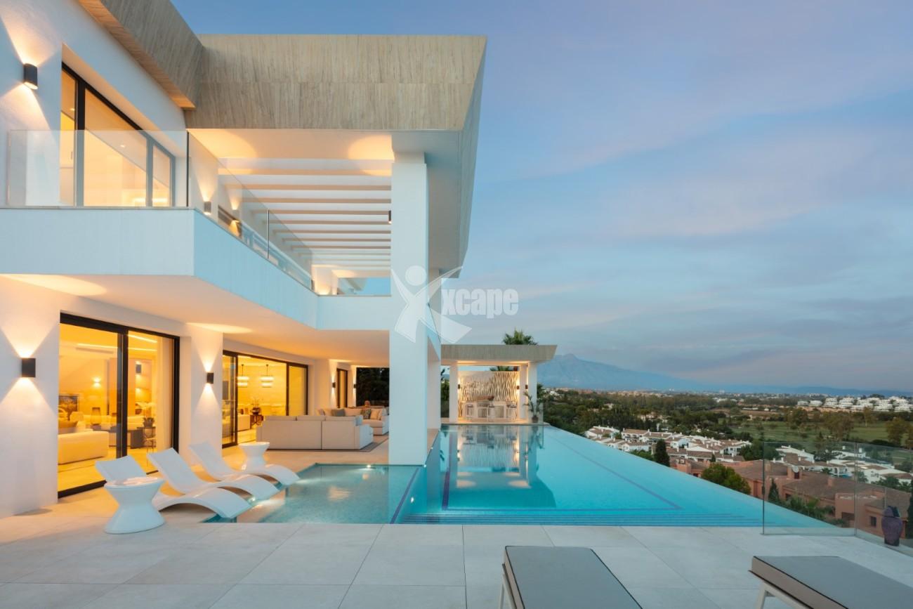 Modern Villa Stunning Panoramic Views Benahavis (26)