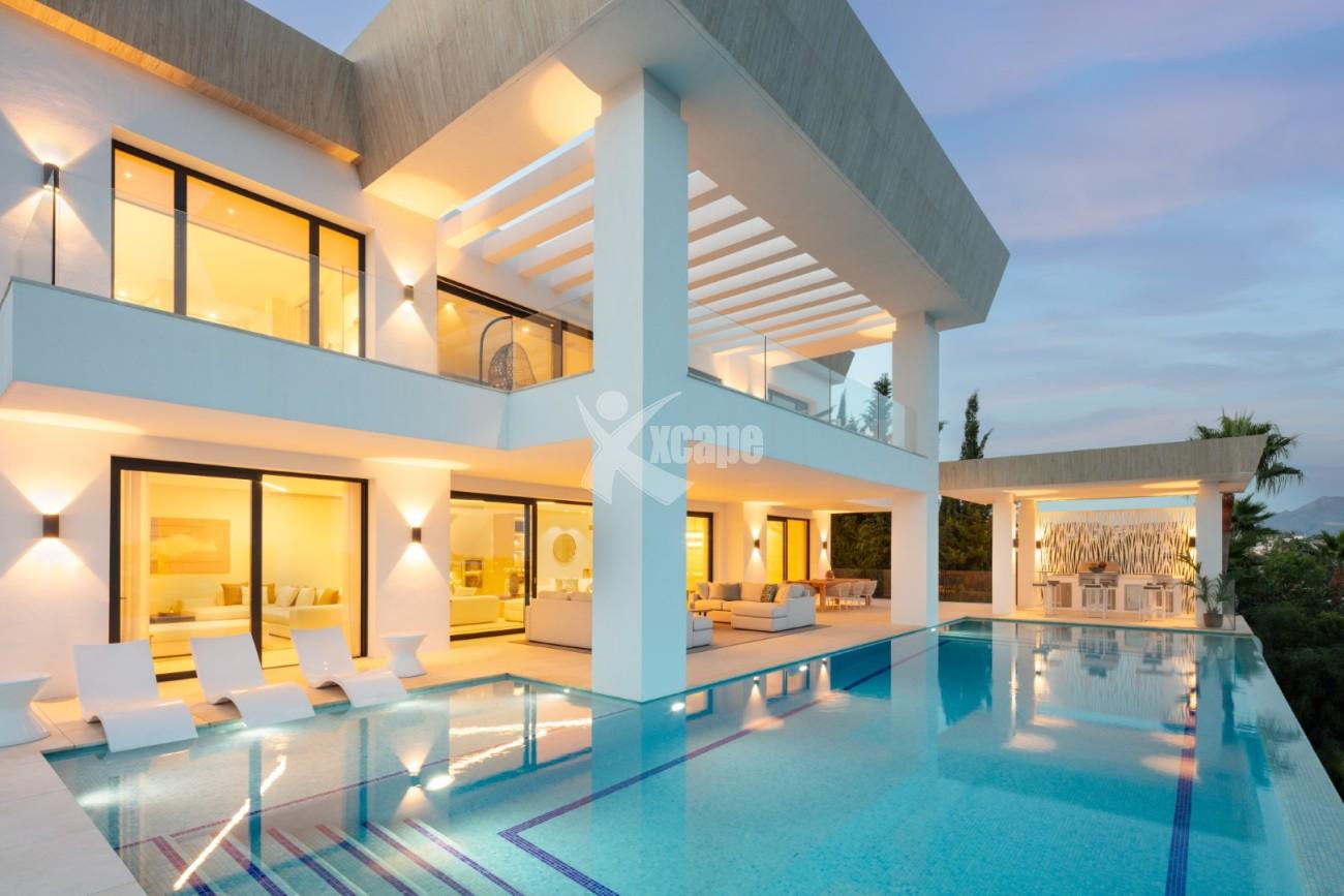 Modern Villa Stunning Panoramic Views Benahavis (27)
