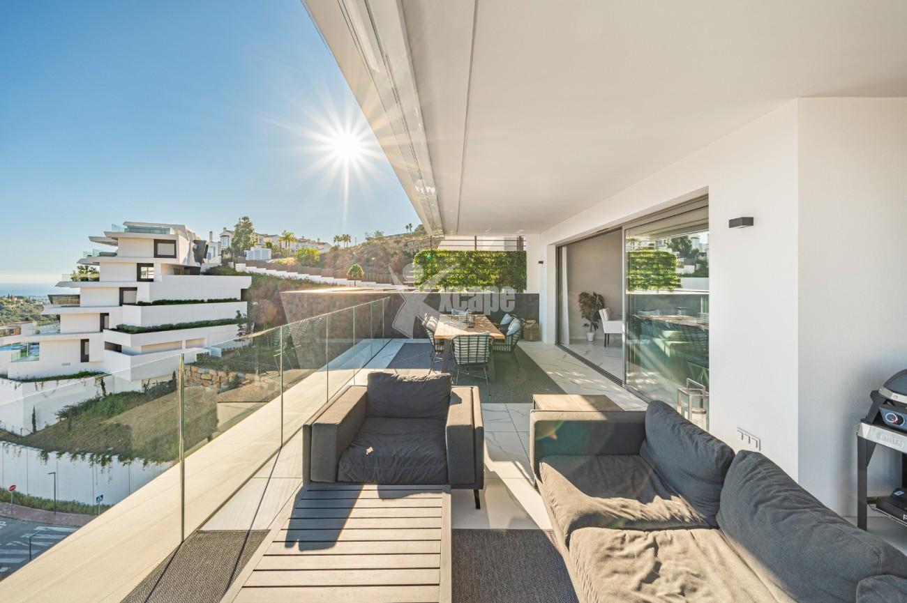 New Modern Apartment Panoramic Views Benahavis (22)