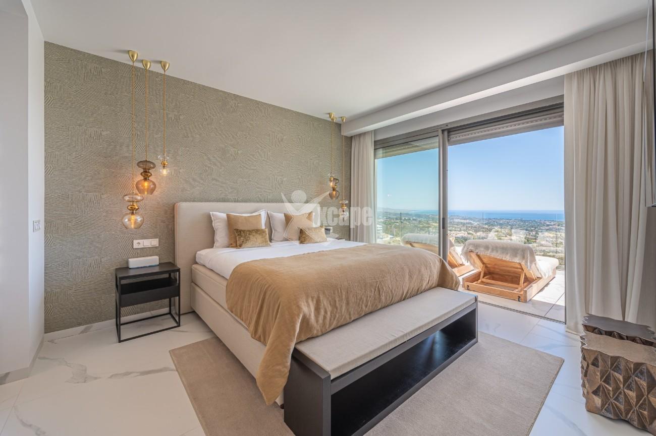 Stunning Modern Apartment Panoramic Views Benahavis (12)