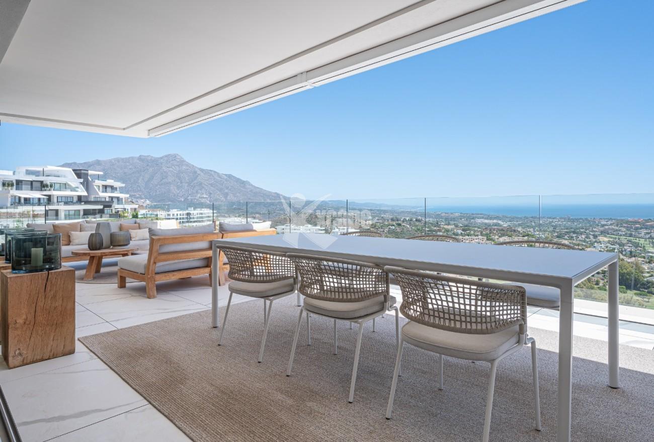 Stunning Modern Apartment Panoramic Views Benahavis (14)