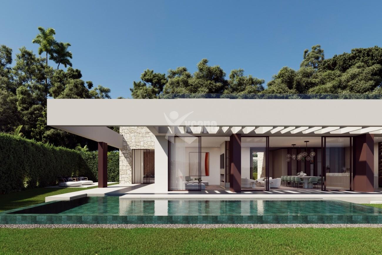 New Modern Frontline Golf Villa Project Marbella (6)