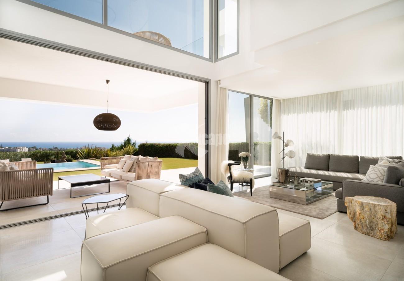 Modern Villa Panoramic Views Marbella East (31)