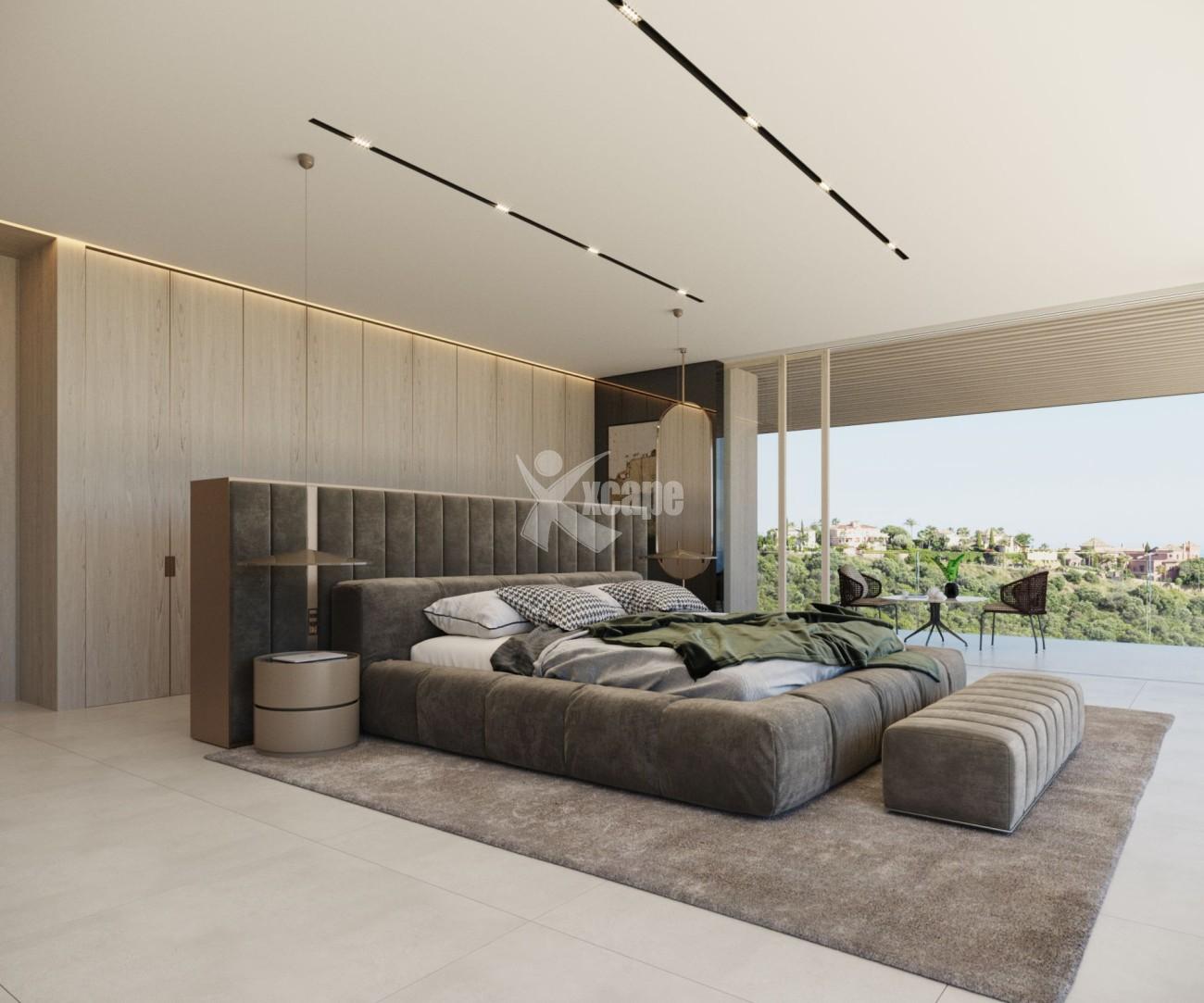 Modern Mansion with Helipad Benahavis (12)