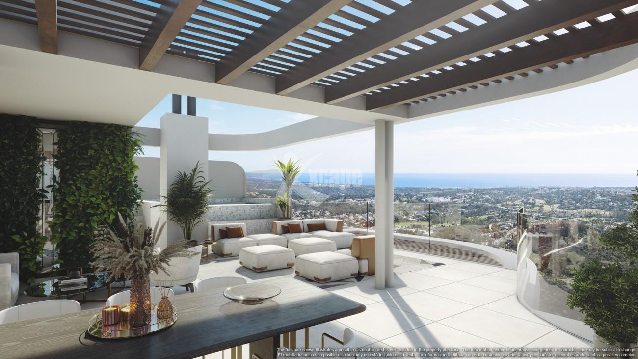 Luxury Penthouses Panoramic Views Benahavis (21)