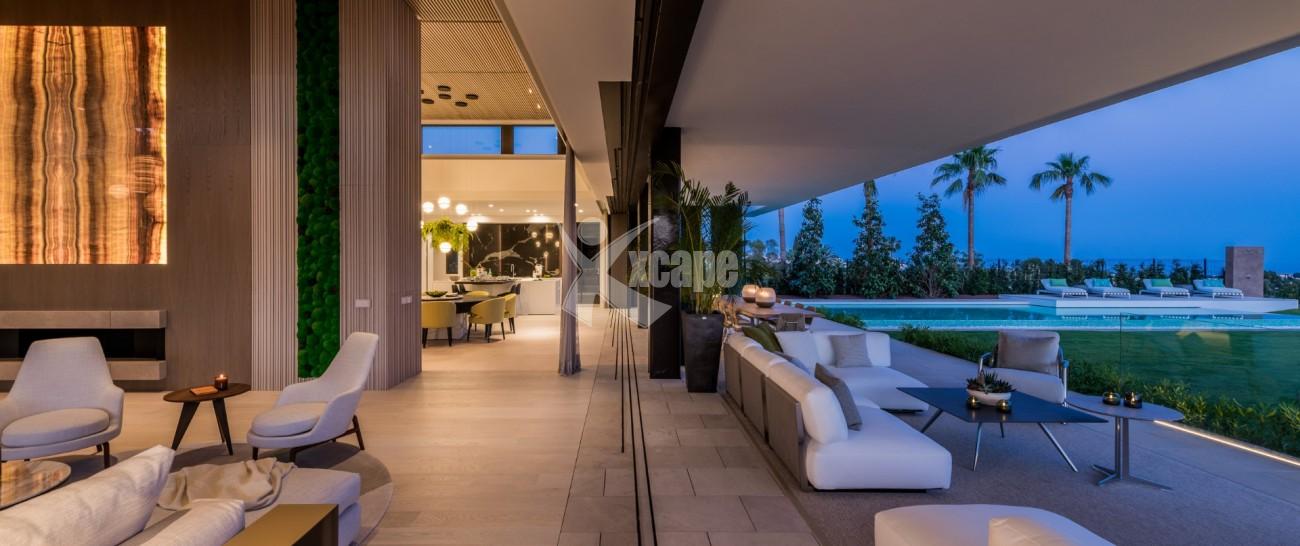 New Contemporary Villa Views Benahavis (105)